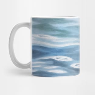 Diffusion - lake water painting Mug